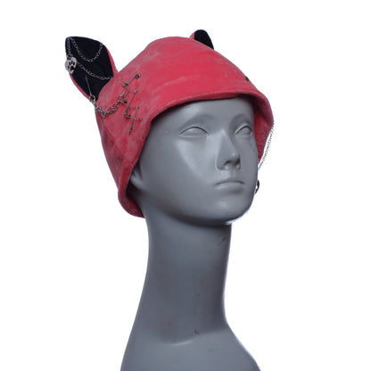 Cat Ear Beanie - Cotton Candy