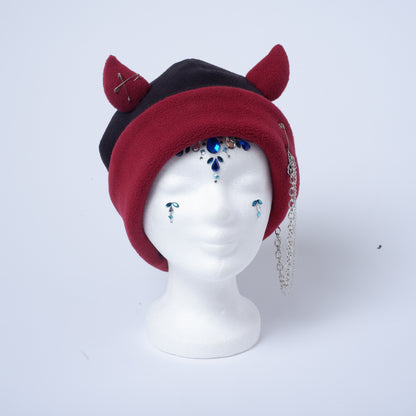 Demon Beanie - Bordeaux