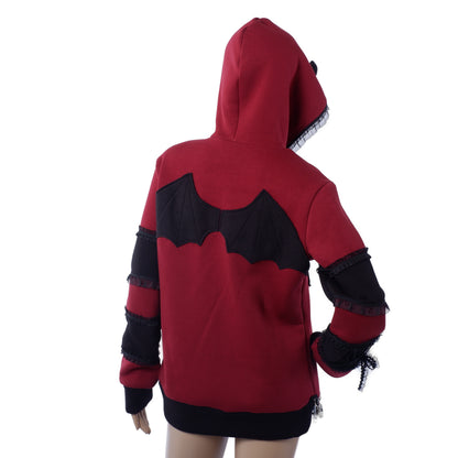 Demon Hoodie - Color Block - Größe S