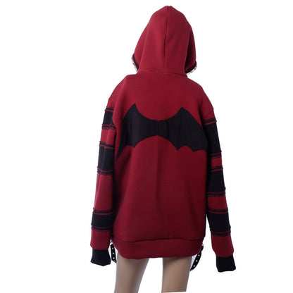 Demon Hoodie - Color Block - Größe XL